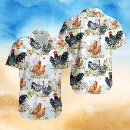 Chicken Hawaiian Shirt Unisex