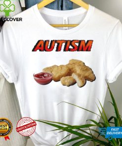 Chicken nugget autism shirt