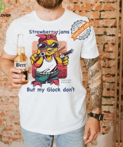 Chicken strawberry jams but my glock don’t Jurassic Bawk and Bunny Barn hoodie, sweater, longsleeve, shirt v-neck, t-shirt