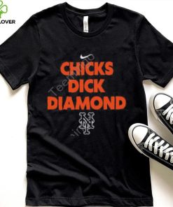 Chicks Dick Diamond SNY Mets T Shirt 2 Chicks Dick Diamond SNY Mets T Shirt