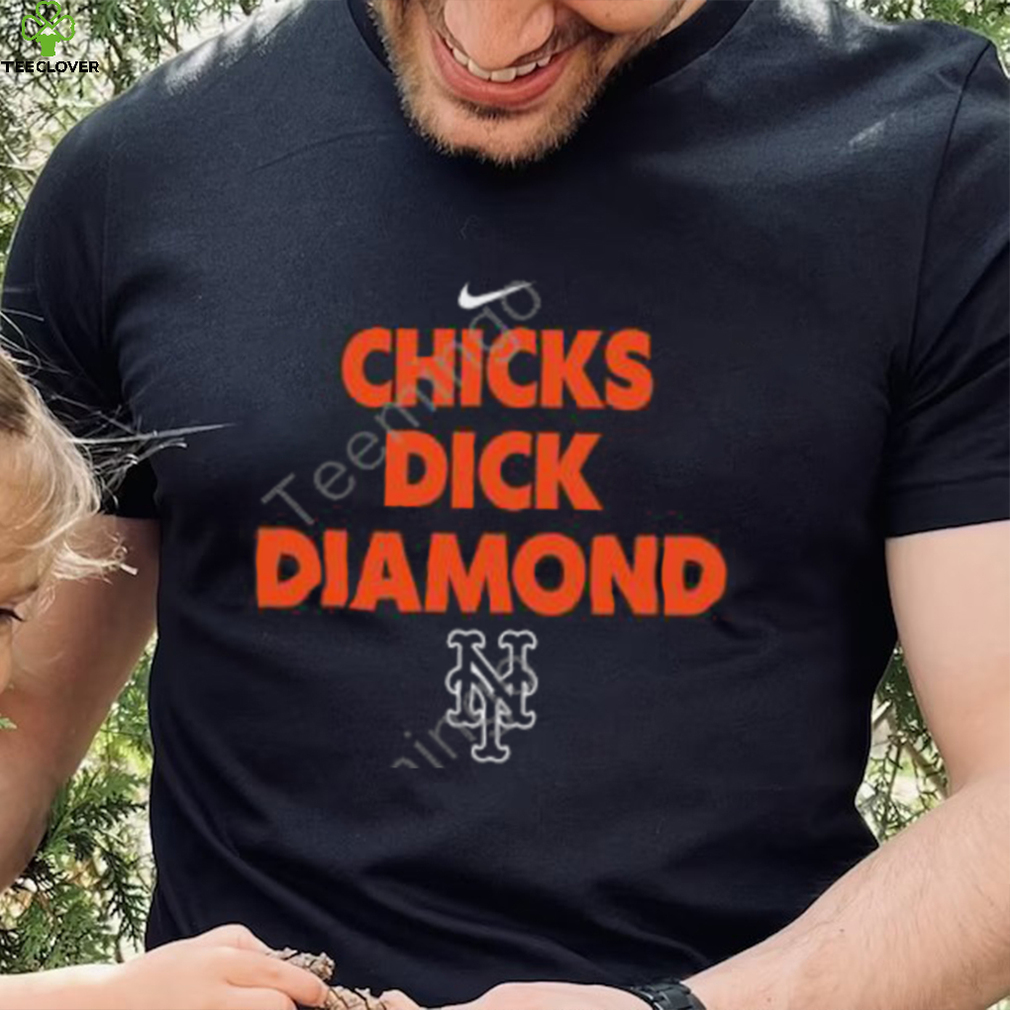 Chicks Dick Diamond SNY Mets T Shirt Chicks Dick Diamond SNY Mets T Shirt