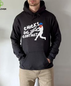 Chicks Dig Soft Contact hoodie, sweater, longsleeve, shirt v-neck, t-shirt