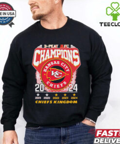 Chiefs 3 Peat AFC Champions 2024 Shirt