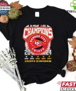 Chiefs 3 Peat AFC Champions 2024 Shirt