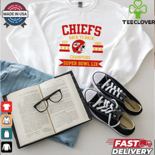 Chiefs Back to Back Champions Super Bowl LIX 2025 shirt