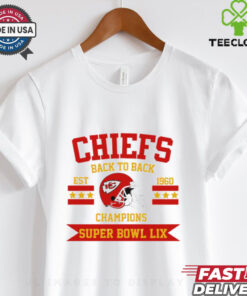 Chiefs Back to Back Champions Super Bowl LIX 2025 shirt