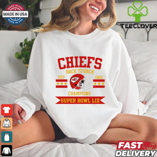 Chiefs Back to Back Champions Super Bowl LIX 2025 shirt
