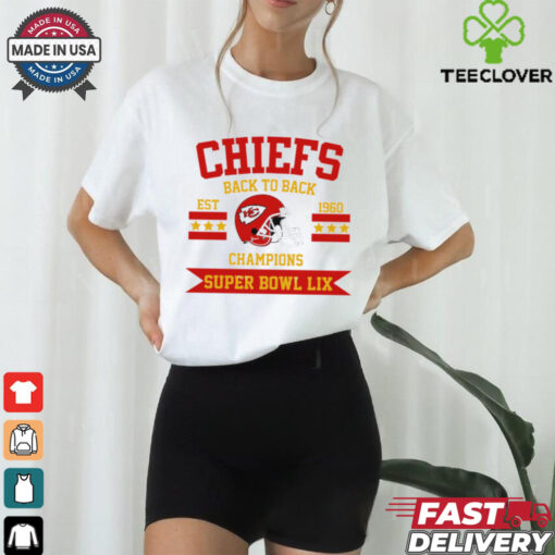 Chiefs Back to Back Champions Super Bowl LIX 2025 shirt