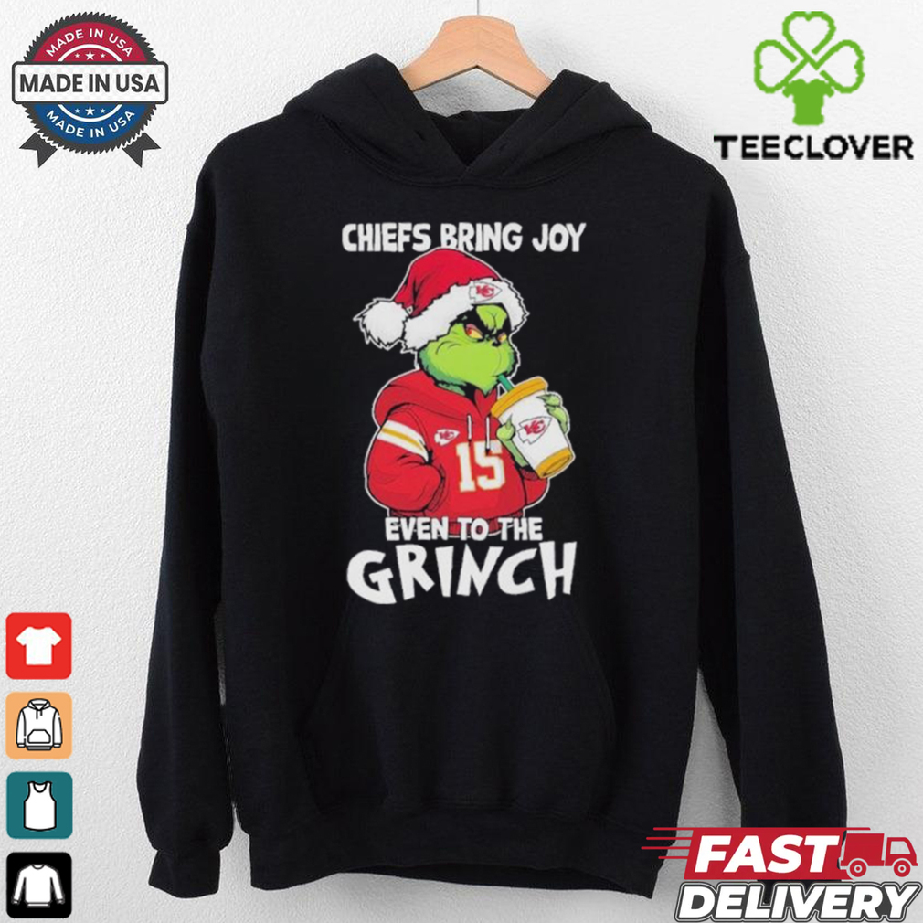 Chiefs Bring Joy Even To The Grinch X Kansas City Chiefs Christmas Shirt Chiefs Bring Joy Even To The Grinch X Kansas City Chiefs Christmas Shirt