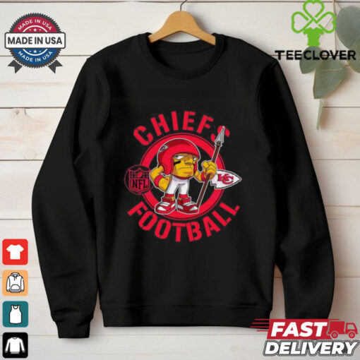 Chiefs Football Nfl Rush Zone Cartoon Character Shirt