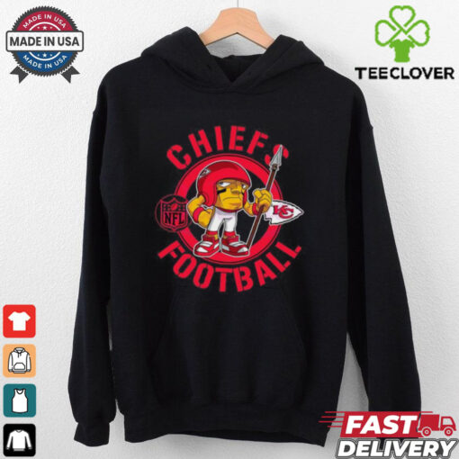 Chiefs Football Nfl Rush Zone Cartoon Character Shirt