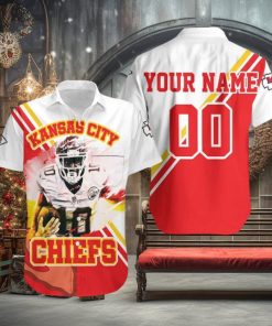 Chiefs Hawaiian Shirt Tyreek Hill 10 Kansas City Chiefs Custom Hawaiian Shirts