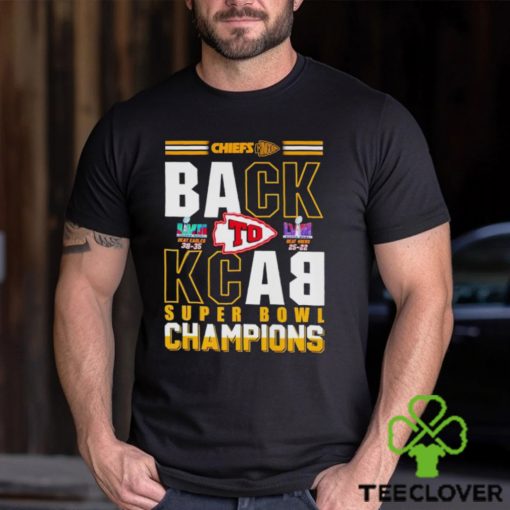 Chiefs Kingdom back to back Super Bowl Champions shirt