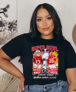 Chiefs Patrick Mahomes And 49ers Brock Purdy Super Bowl LVIII Matchup Shirt