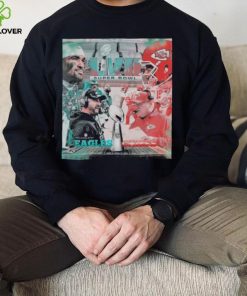 Chiefs Reid vs Eagles Sirianni Super Bowl LVII Shirt