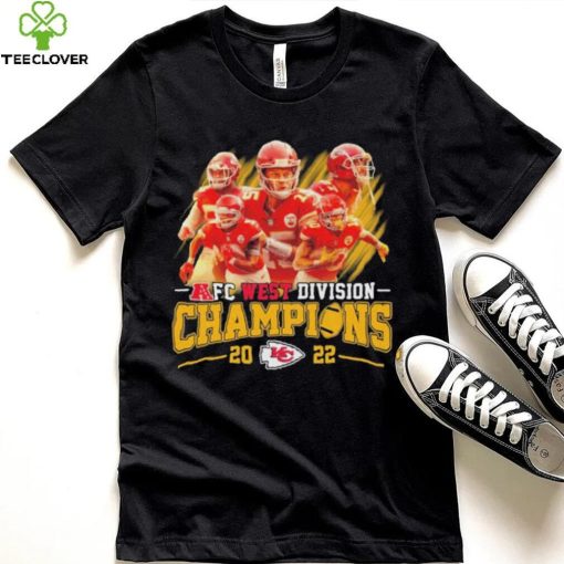Chiefs Team AFC West Division Champions 2022 Shirt