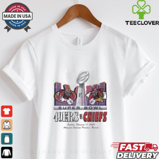 Chiefs VS 49ers Super Bowl LVIII Shirt