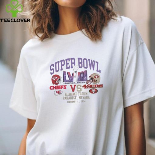 Chiefs Vs 49ers Super Bowl Allegiant Stadium Paradise Nevada Shirt
