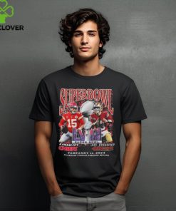 Chiefs Vs SF 49ers Super Bowl Lviii February 11 2024 Shirt 2 Chiefs Vs SF 49ers Super Bowl Lviii February 11 2024 Shirt