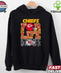 Chiefs for Life players signatures shirt designed for passionate Kansas City Chiefs fans