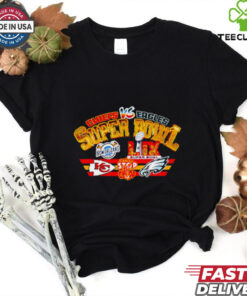 Chiefs vs Eagles Super Bowl LIX can’t stop the chop 2025 Champions shirt