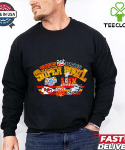 Chiefs vs Eagles Super Bowl LIX can’t stop the chop 2025 Champions shirt