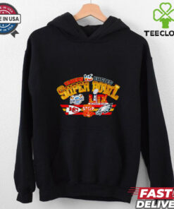 Chiefs vs Eagles Super Bowl LIX can’t stop the chop 2025 Champions shirt