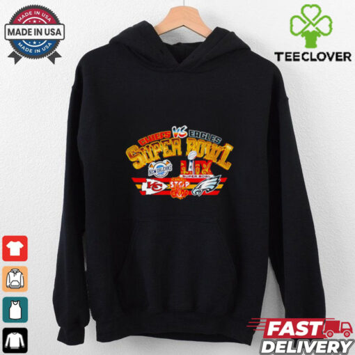 Chiefs vs Eagles Super Bowl LIX can’t stop the chop 2025 Champions shirt