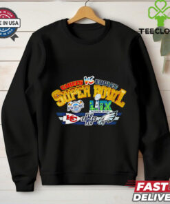 Chiefs vs Eagles Super Bowl LIX fly eagles fly 2025 Champions shirt