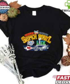 Chiefs vs Eagles Super Bowl LIX fly eagles fly 2025 Champions shirt