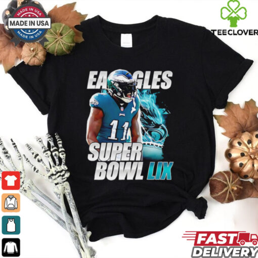 Chiefs vs. Eagles Super Bowl LIX A. J. Brown scream shirt