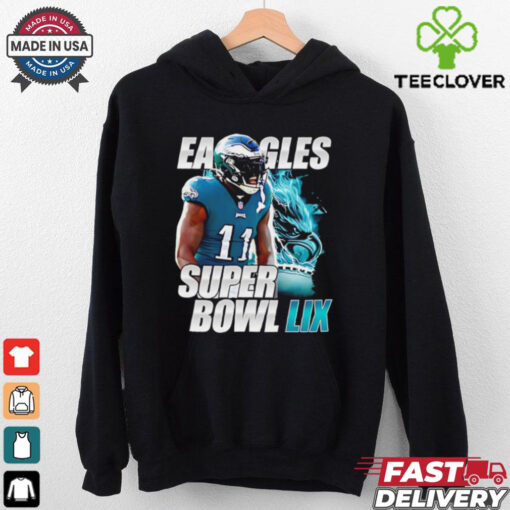 Chiefs vs. Eagles Super Bowl LIX A. J. Brown scream shirt
