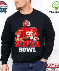 Chiefs vs. Eagles Super Bowl LIX Chris Jones scream shirt