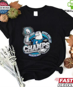 Chiefs vs. Eagles Super Bowl LIX Eagles mascot glory shirt
