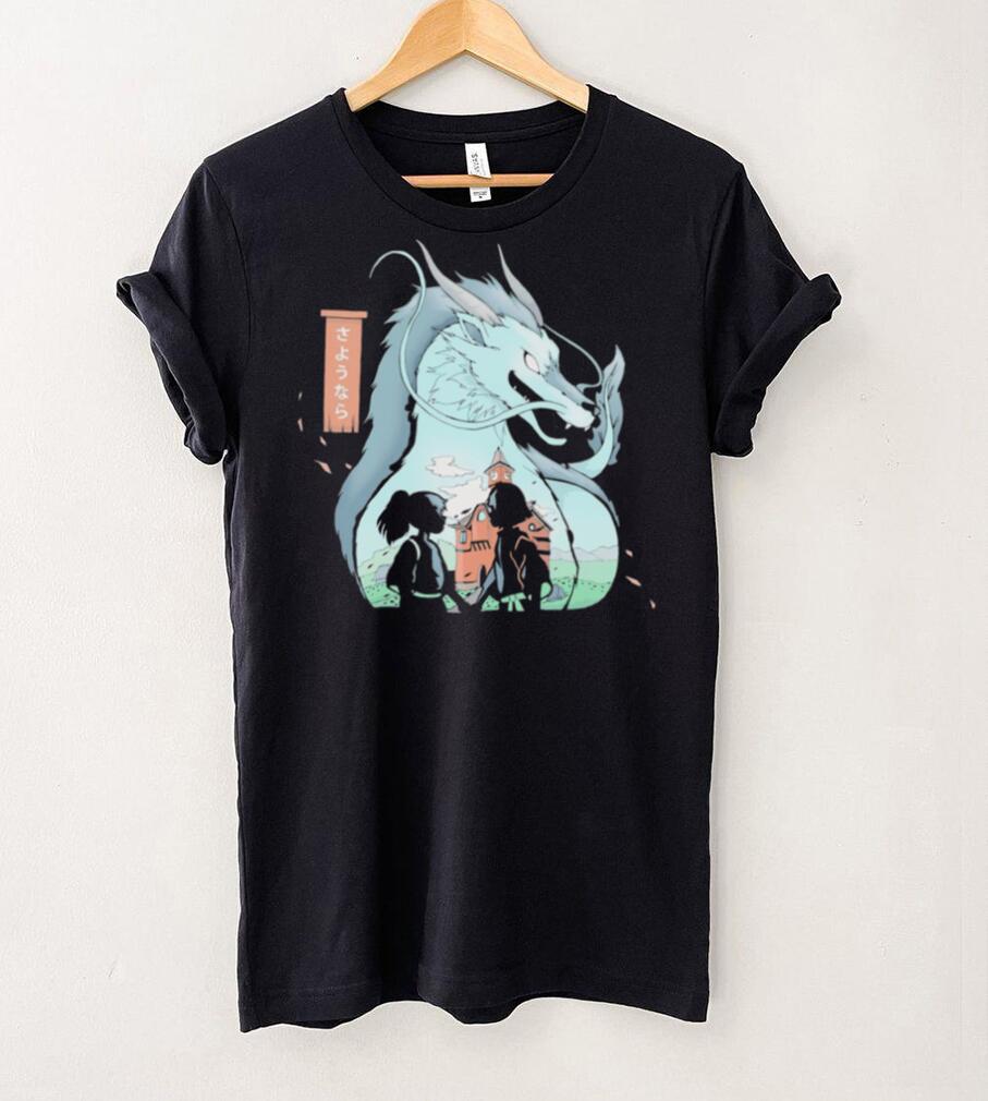 Chihiro and Haku Spirited Away Goodbye Dragon Anime shirt Chihiro and Haku Spirited Away Goodbye Dragon Anime shirt