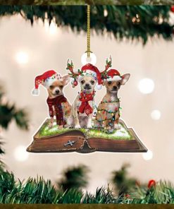 Chihuahua Christmas Ornament 2023 Christmas Tree Decorations Gifts For Chihuahua Lovers