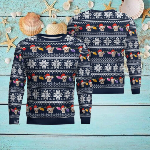 Chihuahua Christmas Ugly Sweater