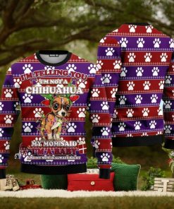 Chihuahua Dog Baby Christmas Ugly Christmas Sweater For Men And Women