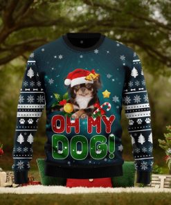 Chihuahua Oh My Dog! Ugly Christmas Sweater Cute Christmas Gift For Family