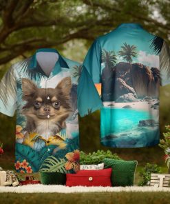 Chihuahua – 3D Tropical Trendy Hawaiian Shirt