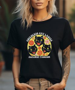 Childless Cat Ladies Against Fascism Kamala Harris 2024 Feminist T shirt 2 Childless Cat Ladies Against Fascism Kamala Harris 2024 Feminist T shirt
