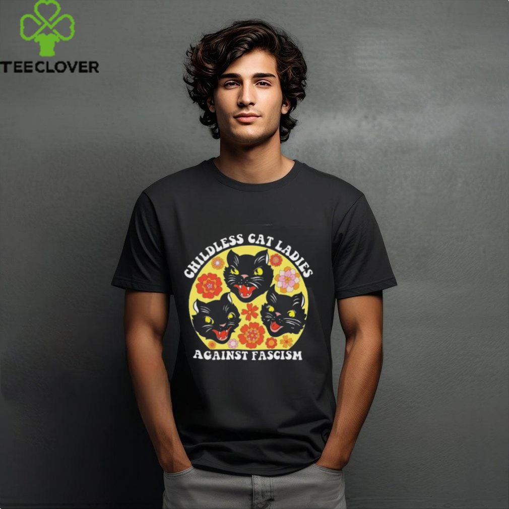 Childless Cat Ladies Against Fascism Kamala Harris 2024 Feminist T shirt Childless Cat Ladies Against Fascism Kamala Harris 2024 Feminist T shirt