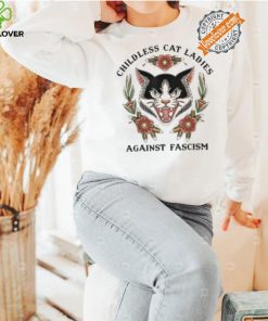 Childless Cat Ladies Against Fascism Shirt