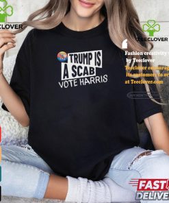 Childless Cat Ladies Trump is a Scab Vote Harris Shirt