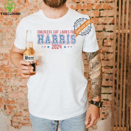 Childless Cat Ladies for Harris 2024, Kamala Harris 2024 T Shirt, Madam Vice President, Vote 2024, funny political tee