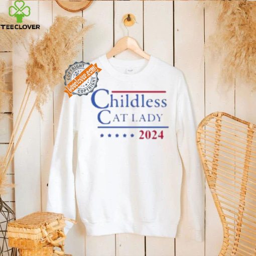 Childless Cat Lady 2024 Shirt