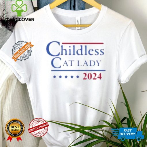 Childless Cat Lady 2024 Shirt