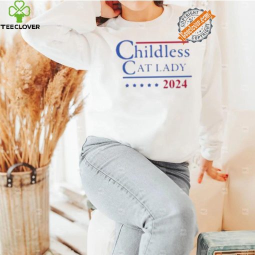 Childless Cat Lady 2024 Shirt