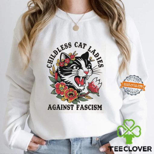 Childless Cat Lady, Childless Cat Ladies, Against Fascism, Feminist Shirt