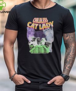 Childless Cat Lady Democrat Madam President Kamala Harris 2024 T shirt